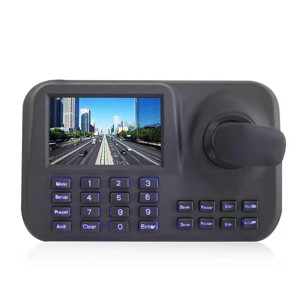 Surveillance 4.0/5.0MP IP PTZ Camera Keyboard Controller