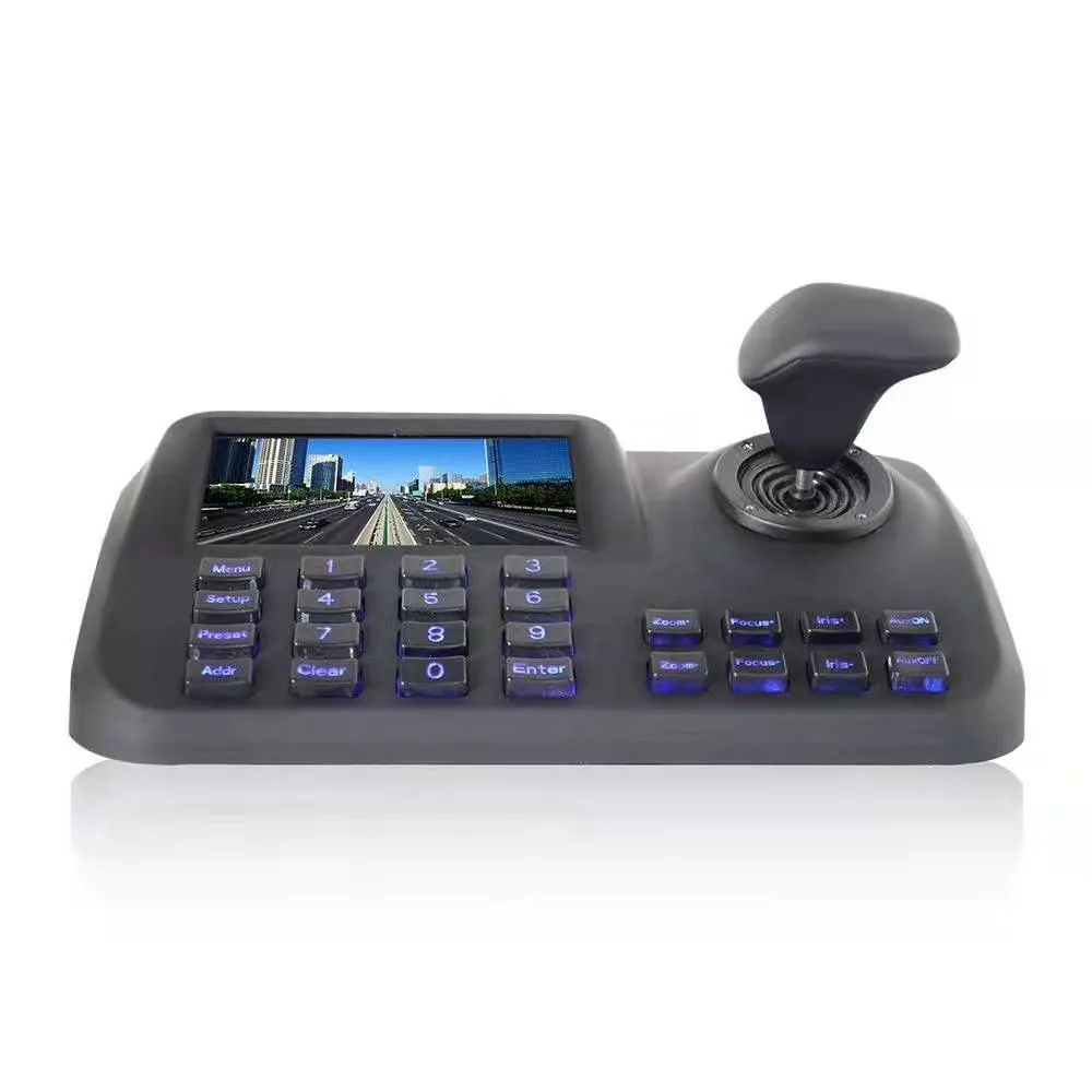 Surveillance 4.0/5.0MP IP PTZ Camera Keyboard Controller