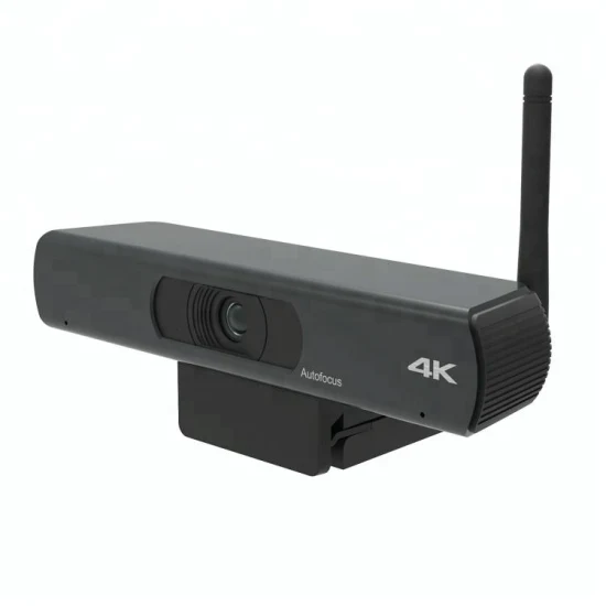 Câmera de videoconferência 4K Ultra HD USB com rastreamento automático Webcam