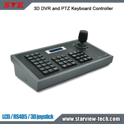 Controlador de teclado de câmera de segurança PTZ e DVR 3D 4101FT